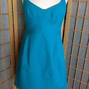 NWOT Nanette Lepore Turqoise Dress